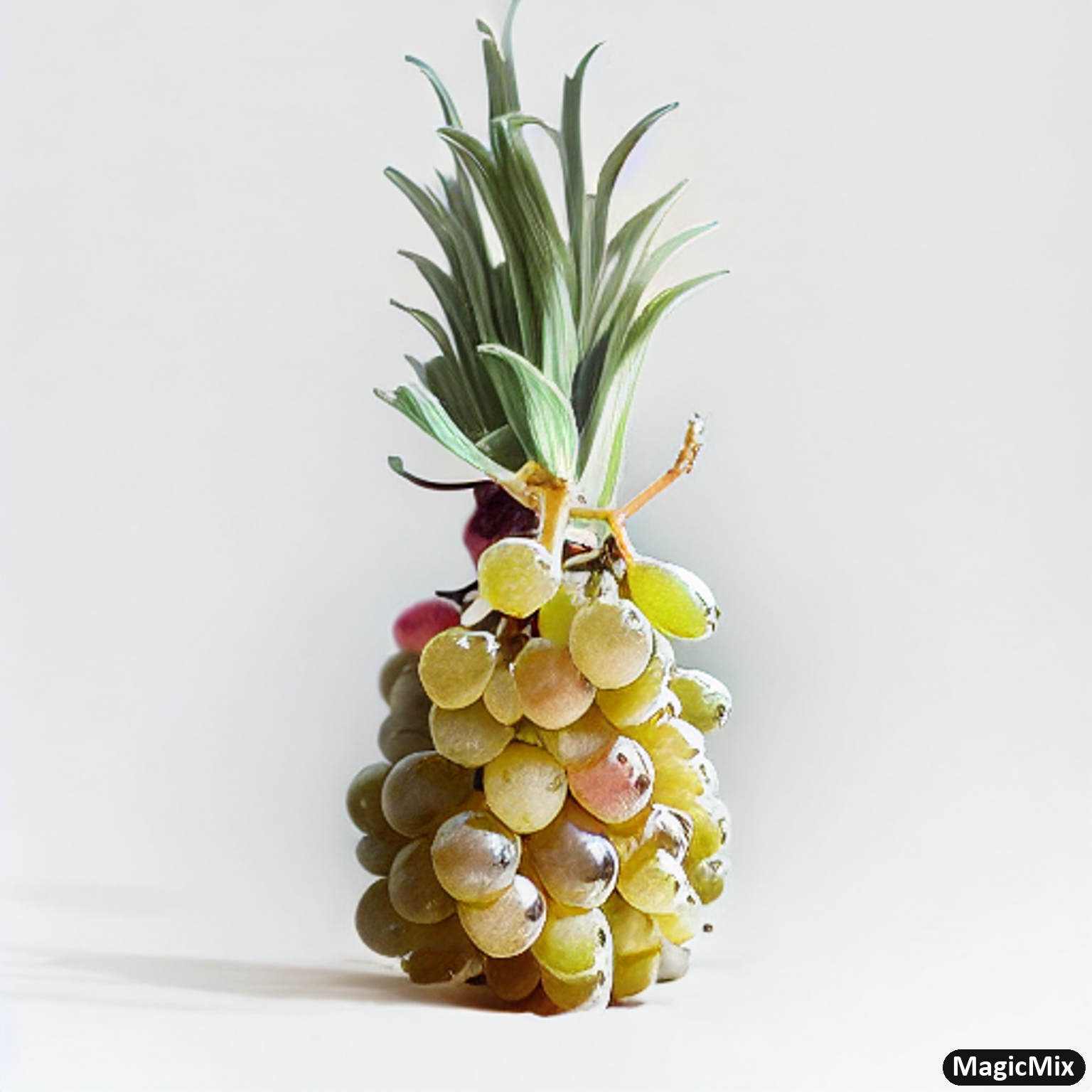 pineapple + grapes